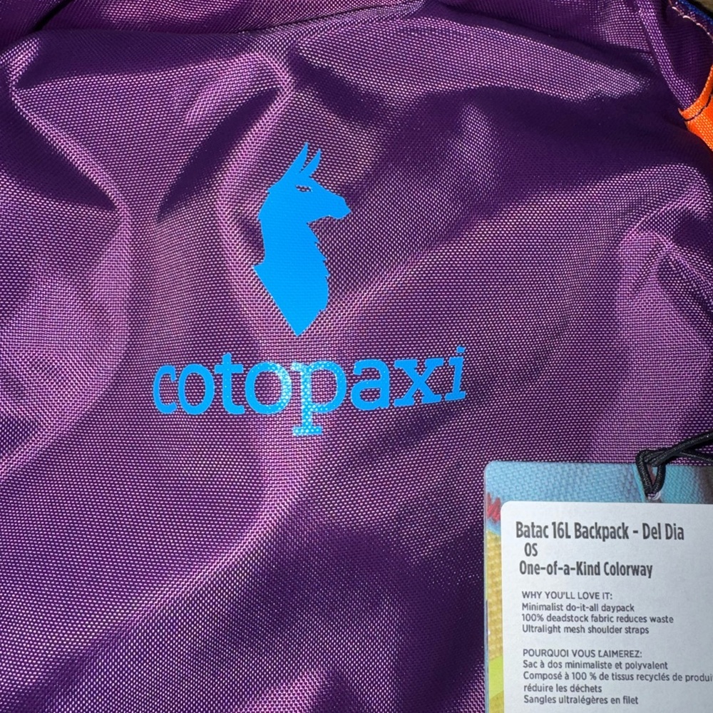 Cotopaxi Del Día Women's Purple Multi-Color Pack - Picture 4 of 12